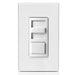 Leviton IllumaTech 600VA Preset Electronic Mark 10 Powerline Fluorescent Slide Dimmer Single-Pole And 3-Way White/Ivory/Light Almond(IPX06-10Z)