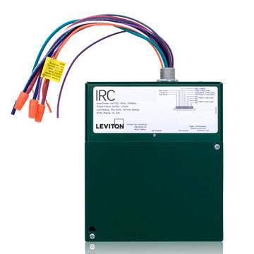 Leviton IRC Dimming Version 2 Zone 2 Relay 120V/277VAC Title 24/ASHRAE 90.1 Compliant (MZD20-102)