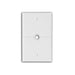Leviton 1-Gang .625 Inch Hole Device Telephone/Cable Wall Plate Sectional Thermoplastic Nylon Box Mount Horizontal Split Plate Ivory (N751-I)