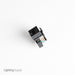 Leviton GigaMax CAT5e QuickPort Connector Black (5G108-RE5)