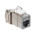 Leviton Atlas-X1 CAT6a Shielded QuickPort Connector With Shutters Component-Rated Gray (6ASJK-SG6)