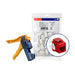 Leviton 150 Extreme CAT5e QuickPort Connectors Crimson Kitted With Jack Rapid Tool (5G110-JC5)