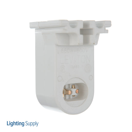 Leviton Fluorescent Lamp Holder Pedestal Base High Output 660W Pack With Stationary End (13465)