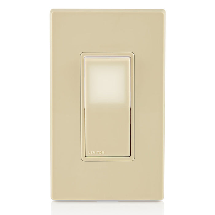 Leviton LED Decora Illuminated Switch 3W 15A Ivory (L5613-2I)