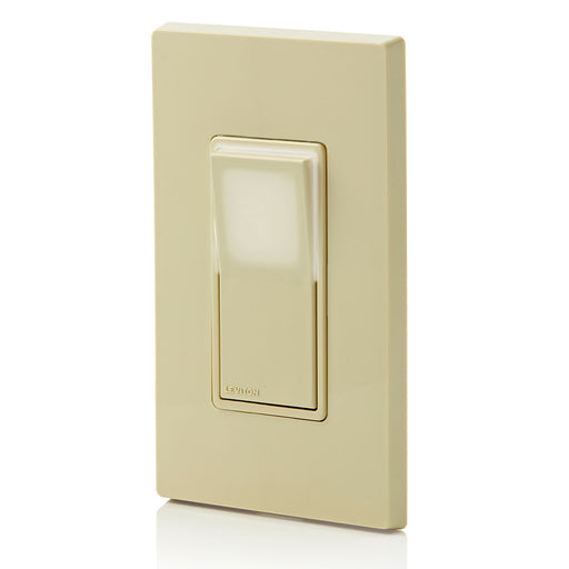 Leviton LED Decora Illuminated Switch 4W 15A Ivory (L5614-2I)