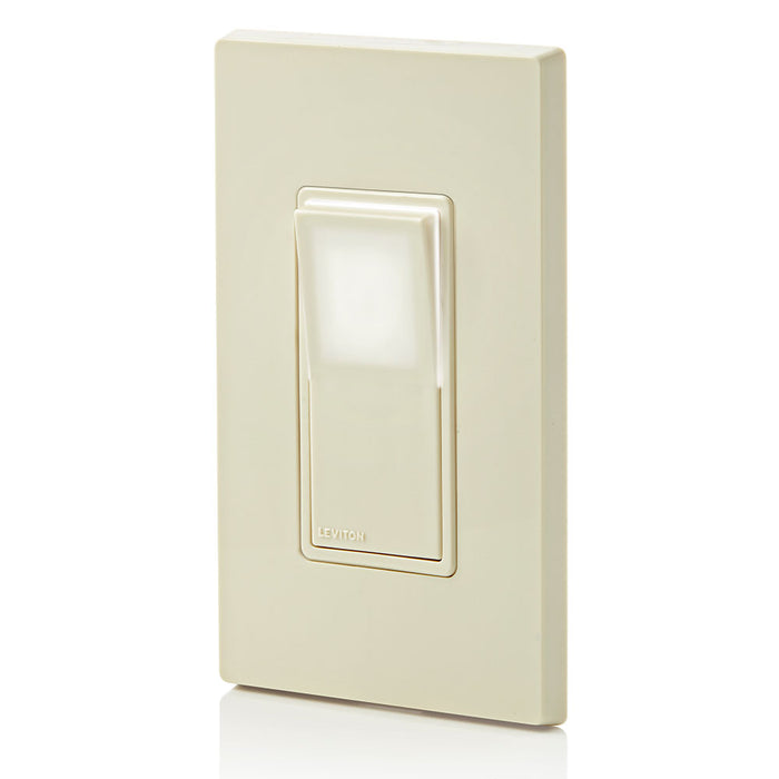 Leviton LED Decora Illuminated Switch 4W 15A Light Almond (L5614-2T)
