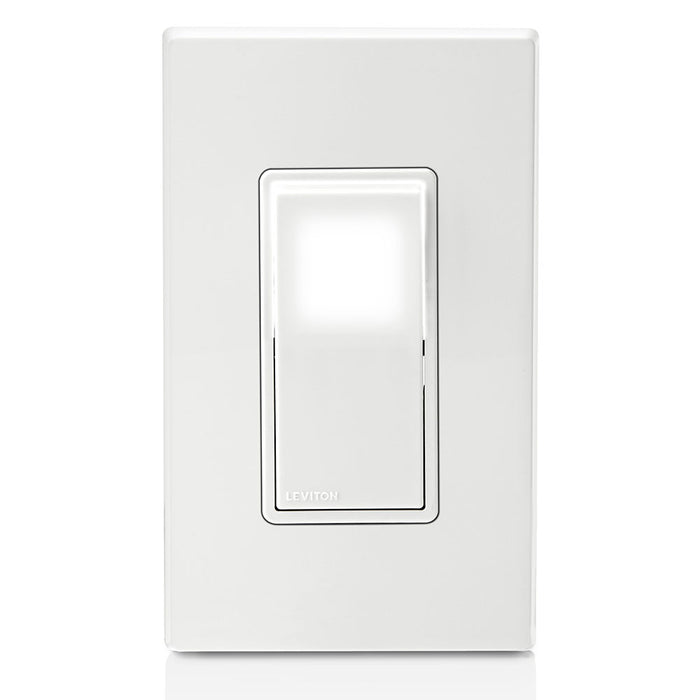 Leviton LED Decora Illuminated Switch Single-Pole 15A White (L5611-2W)