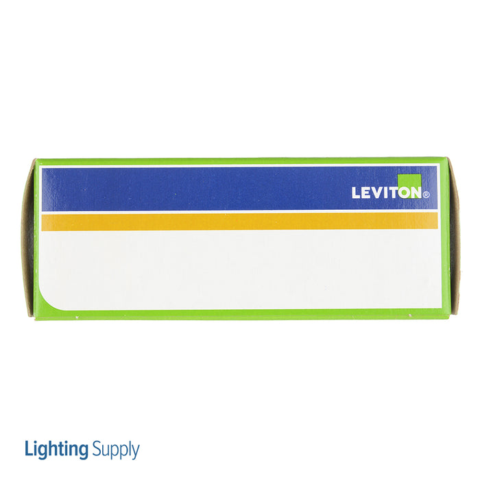 Leviton Lev-Lok Decora Plus Duplex Receptacle Outlet Heavy-Duty Industrial Spec Grade Smooth Face 15 Amp 125V Modular White (M1626-W)