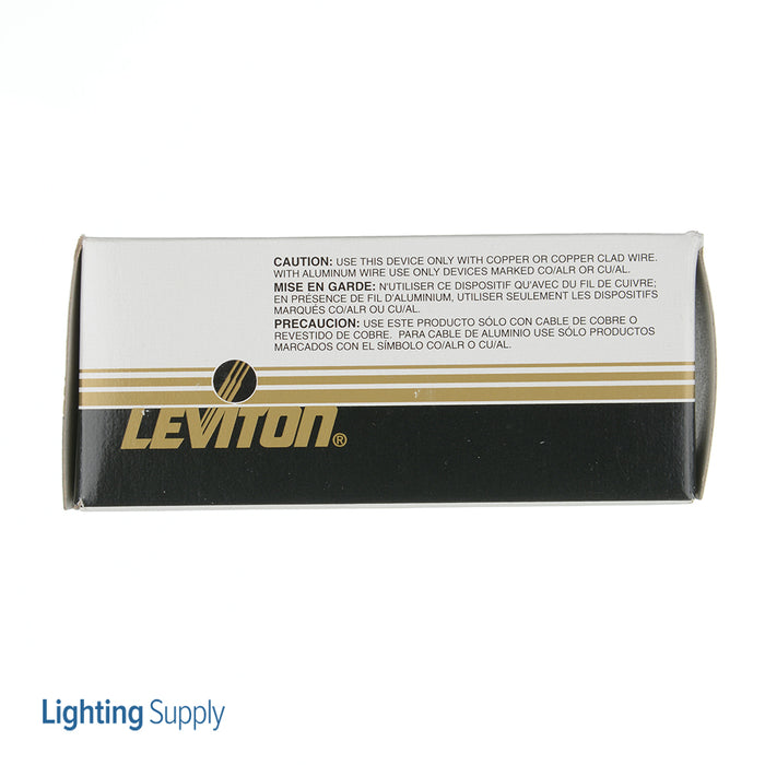 Leviton Lev-Lok Isolated Ground Duplex Receptacle Outlet Heavy-Duty Hospital Grade Tamper-Resistant Smooth Face 20 Amp 125V Ivory (MT830-IGI)