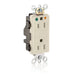 Leviton Lev-Lok Decora Plus Isolated Ground Duplex Receptacle Outlet Heavy-Duty Hospital Grade Smooth Face 15 Amp 125V Modular Light Almond (MD820-IGT)