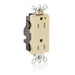 Leviton Lev-Lok Decora Plus Isolated Ground Duplex Receptacle Outlet Heavy-Duty Industrial Spec Grade Smooth Face 15 Amp 125V Modular Ivory (M1626-IGI)