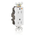 Leviton Lev-Lok Decora Plus Isolated Ground Duplex Receptacle Outlet Heavy-Duty Industrial Spec Grade Smooth Face 15 Amp 125V Modular White (M1626-IGW)