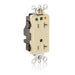 Leviton Lev-Lok Decora Plus Isolated Ground Duplex Receptacle Outlet Heavy-Duty Hospital Grade Smooth Face 20 Amp 125V Modular Ivory (MD830-IGI)