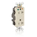 Leviton Lev-Lok Decora Plus Isolated Ground Duplex Receptacle Outlet Heavy-Duty Hospital Grade Smooth Face 20 Amp 125V Modular Light Almond (MD830-IGT)