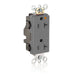 Leviton Lev-Lok Decora Plus Isolated Ground Duplex Receptacle Outlet Heavy-Duty Industrial Spec Grade Smooth Face 20 Amp 125V Modular Gray (M1636-IGG)