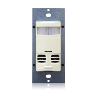 Leviton Lev-Lok Multi-Technology Wall Box Occupancy Sensor With No Neutral Wire 120/208/220/230/240/277V 50/60Hz CEC Title 20/24 Compliant (MSSMT-GDT)