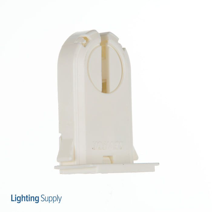 Leviton Linear Fluorescent Lamp Holder T8/T12 G13 Base Medium Bi-Pin With Lamp-Lock Tall Profile (30mm) Lamp Center Slide-On Mount (23660-OSL)