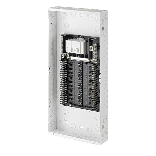 Leviton Load Center NEMA 1 Indoor With Main Breaker 125A 20 Spaces 22Ka Interrupt Rating Box And Interior Only With Instruction Sheet (LP212-MB)