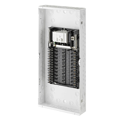 Leviton Load Center NEMA 1 Indoor With Main Breaker 150A 20 Spaces 22Ka Interrupt Rating Box And Interior Only With Instruction Sheet (LP215-MB)
