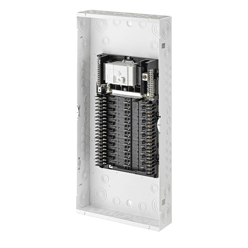 Leviton Load Center NEMA 1 Indoor With Main Breaker 200A 20 Spaces 22Ka Interrupt Rating Box And Interior Only With Instruction Sheet (LP220-MB)