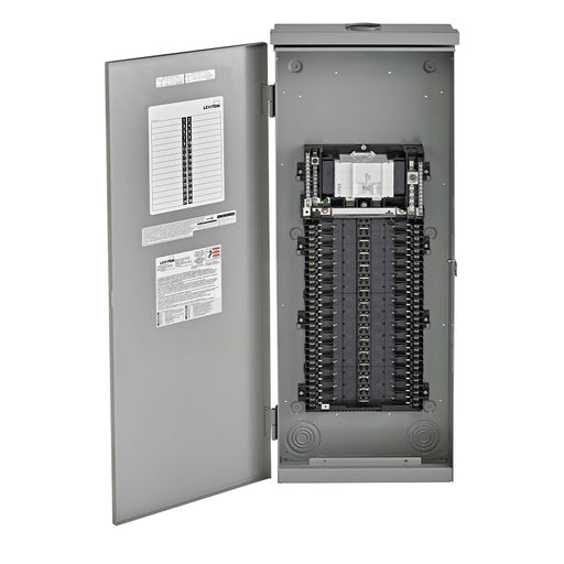 Leviton Load Center NEMA 3R Outdoor With Main Breaker 150A 30 Spaces 22Ka Interrupt Rating Box Interior And Door With Instruction Sheet (LP315-3B)
