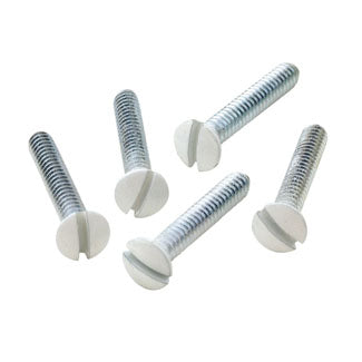 Leviton Light Almond Replacement Wall Plate Screws (78500-PRT)