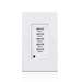 Leviton Low Voltage Pushbutton Station 5 Button-On/Off 1-Gang White (LVS-5W)