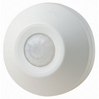 Leviton Occupancy Sensor And Switching Relay Self-Contained PIR Ceiling Mounted 530 Square Foot 277V White (ODC0S-I7W)