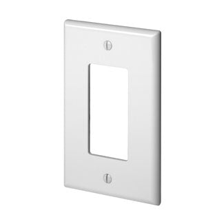 Leviton 1-Gang Decora/GFCI Device Decora Wall Plate Midway Size Thermoplastic Nylon Device Mount Red (PJ26-R)
