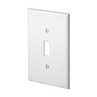 Leviton 1-Gang Toggle Wall Plate Midway Size Device Mount (PJ1-GY)