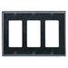 Leviton 3-Gang Thermoplastic Nylon Type Midway Size Standards And Certifications UL/CSA Color Black (PJ263-E)