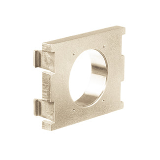 Leviton MOS (Multimedia Outlet System) Passthrough Module 1.5 Units High Light Almond The (41297-2PT)