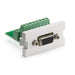 Leviton VGA HD15 Video Screw-Terminal MOS (Multimedia Outlet System) Module White (41295-HDW)