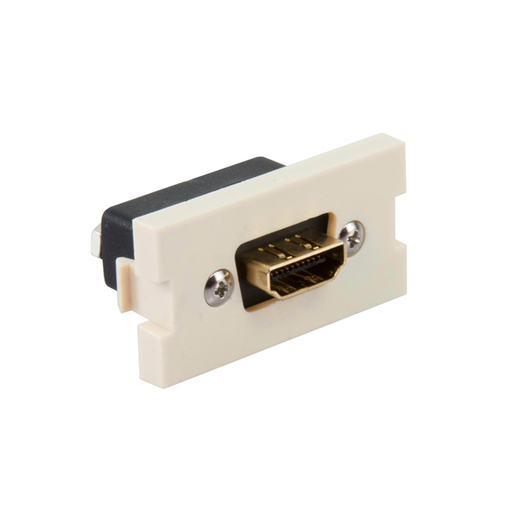 Leviton HDMI Feedthrough MOS (Multimedia Outlet System) Module Ivory (41290-HDI)