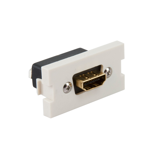 Leviton HDMI Feedthrough MOS (Multimedia Outlet System) Module Light Almond (41290-HDT)