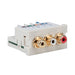 Leviton RCA Composite Video 110-Termination MOS (Multimedia Outlet System) Module Light Almond (41292-AET)