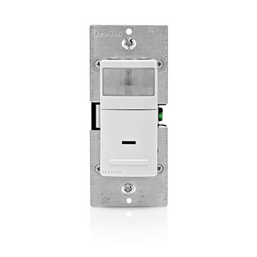 Leviton 180 Degree PIR Wall Box Sensor Remote 3-Way Or More For Use With IPS15/IPV15 Sensors White (IPV0R-1LZ)