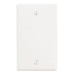 Leviton 1-Gang No Device Blank Wall Plate Standard Size Thermoset Box Mount White (88014)