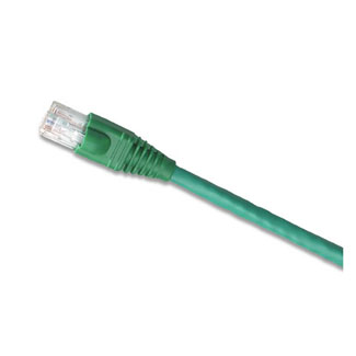 Leviton Patch Cord CAT6a Rubber Boot 20 Foot Green (6210G-20G)