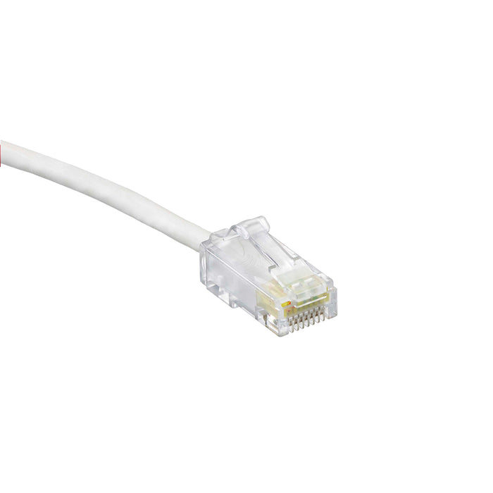 Leviton Patch Cord CAT6 High-Flex CM/LSZH 11 Foot White (6H460-11W)