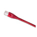 Leviton Extreme CAT6a Standard Patch Cord 10 Foot Red (6210G-10R)
