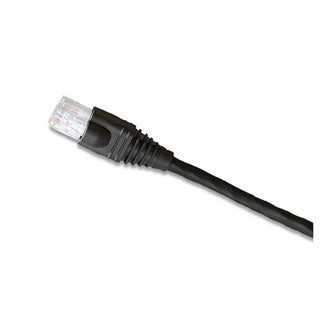 Leviton Extreme CAT6a Standard Patch Cord 15 Foot Black (6210G-15E)