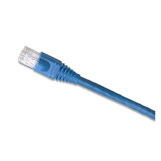 Leviton Extreme CAT6a Standard Patch Cord 15 Foot Blue (6210G-15L)