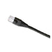 Leviton Extreme CAT6a Standard Patch Cord 20 Foot Black (6210G-20E)