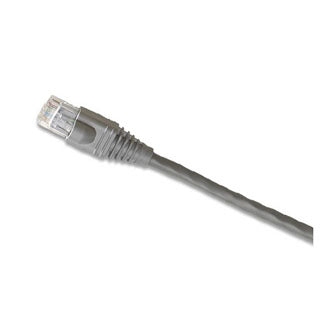 Leviton GigaMax 5E Standard Patch Cord CAT5e 5 Foot Grey Designed To Be Used In CAT5e UTP Structured Cabling Systems(5G460-5S)