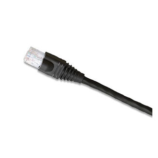 Leviton Extreme CAT6 Standard Patch Cord 15 Foot Black (62460-15E)