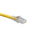Leviton Atlas-X1 CAT6a SlimLine Boot Patch Cord 10 Foot Yellow (6AS10-10Y)