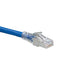 Leviton Atlas-X1 CAT6a Slimline Boot Patch Cord 20 Foot Blue (6AS10-20L)