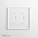Leviton 1-Gang Decora/GFCI Device Decora Wall Plate/Faceplate Midway Size Thermoset Device Mount White (80601-W)