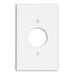 Leviton 1-Gang Single 1.406 Inch Hole Device Receptacle Wall Plate Midway Size Thermoset Device Mount Ivory (80504-I)